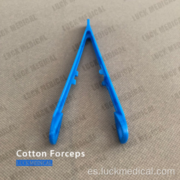 Pinzas de algodón médico pinzas de plástico